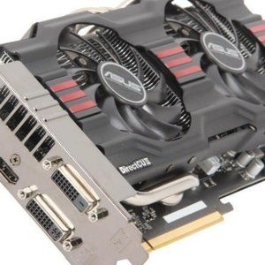 ASUS NVIDIA GTX770 chipset DirectCuII graphics card GTX770-DC2OC-2GD5